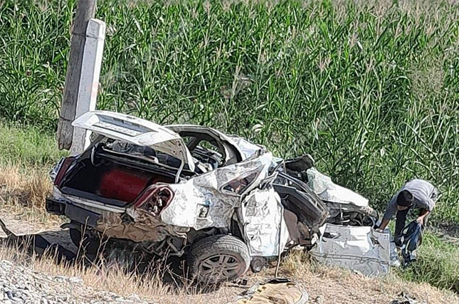 Six People, Including a Child, Killed in Car-Train Collision in Namangan Region