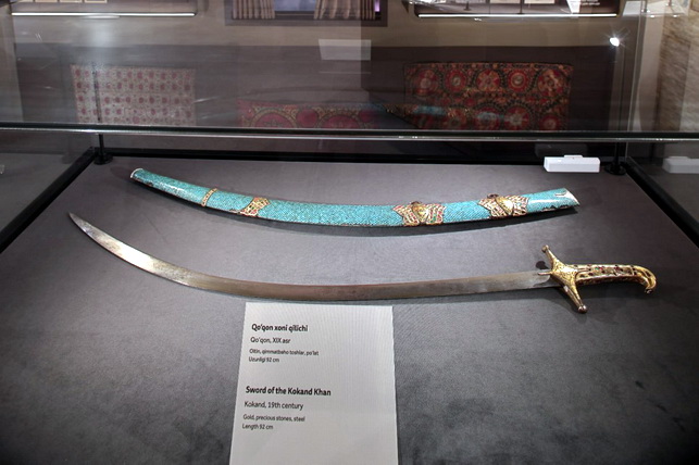 Qo'qon xoni qilichi O'zbekistonga qaytarildi