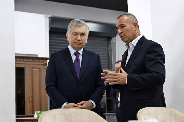 President Reviews the “Taraqqiyot” Industrial-Service Zone