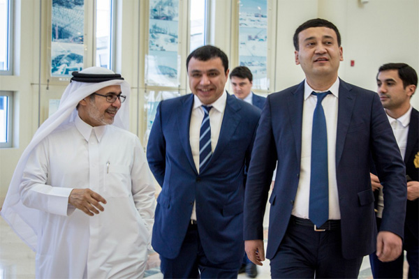 UFF President arrives with an official visit to Qatar