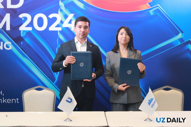 Memorandum of cooperation signed between UZCARD and Elkart