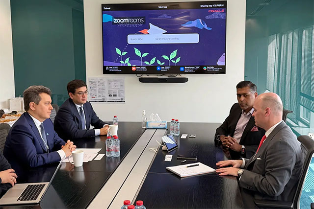 O‘zbekiston Oracle kompaniyasiga MDH va Markaziy Osiyoda biznesni kengaytirish imkoniyatlarini namoyish etdi