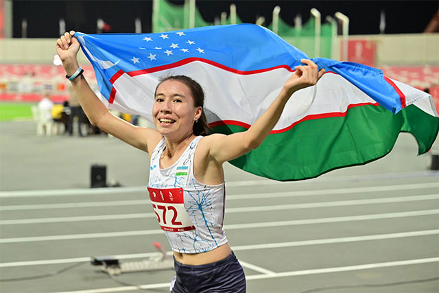 Nasima Mamirova Wins Silver for Uzbekistan at Asian Games