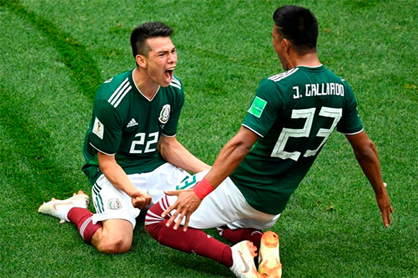 Mexico stun reigning champions Germany