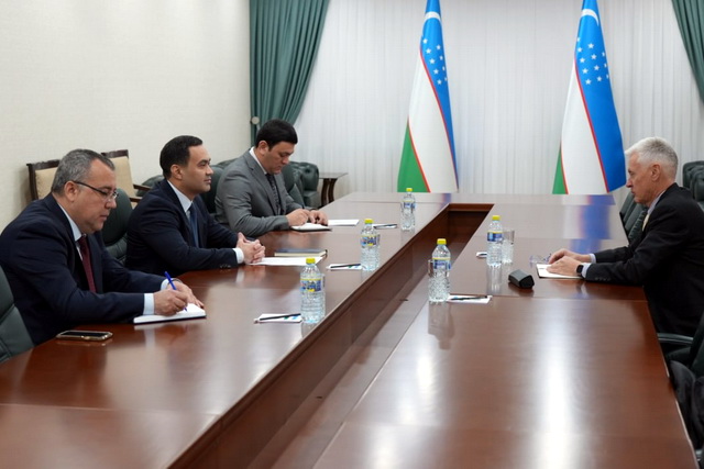 O‘zbekiston Tashqi ishlar vazirligida Chexiya elchisi bilan uchrashuv bo‘lib o‘tdi