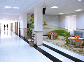 Children department of National Oncologic Scientific Center reconstructed