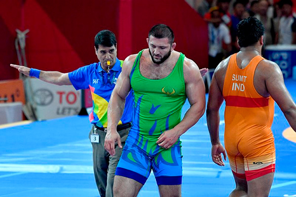 Davit Modzmanashvili wins bronze medal in Asian Games