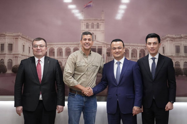 Ўзбекистон вазири Парагвай президенти билан икки томонлама ҳамкорликни кенгайтириш масалаларини муҳокама қилди