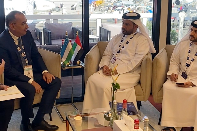 Oʻzbekiston DUBAI AIRSHOW 2025 da xalqaro kosmik hamkorlikni kengaytirmoqda