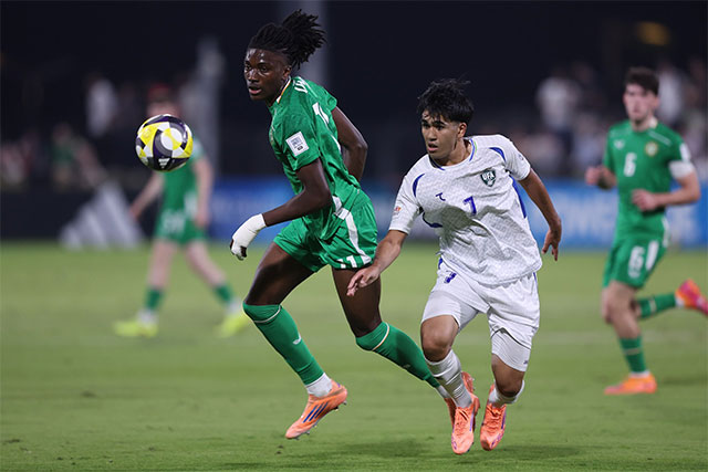 Uzbekistan U-17 Falls to Ireland at FIFA U-17 World Cup