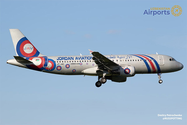 Jordan Aviation plans flights to Uzbekistan