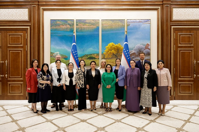 Tanzila Narbaeva Meets with Children’s Ombudsmen from Central Asia and Europe