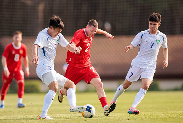 Uzbekistan U-23 Fall 1-2 to Russia in Friendly Match