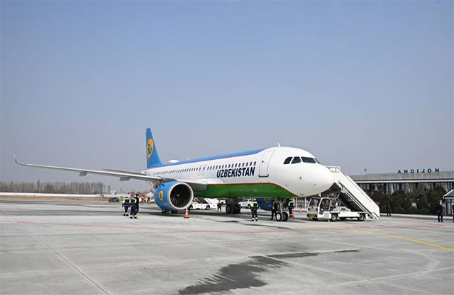 First phase of Andijan Airport runway reconstruction completed