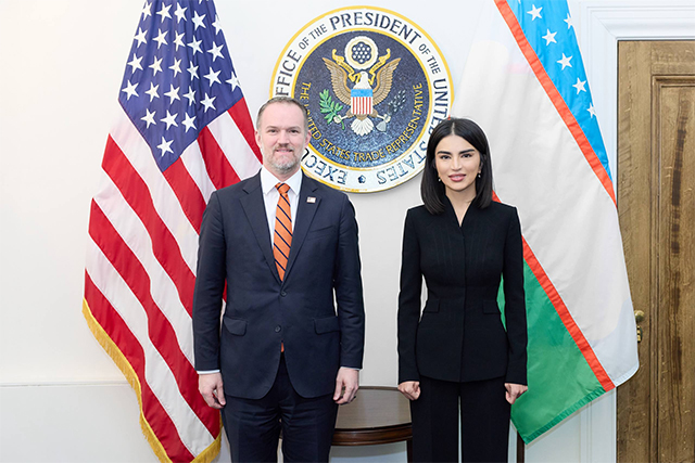 O‘zbekiston va AQSh savdo hamkorligini kengaytirishni muhokama qildi