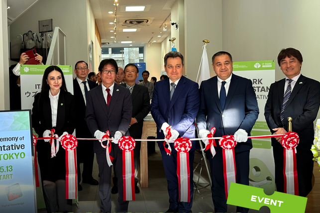 IT Park Uzbekistan Yaponiyada vakolatxonasini ochdi