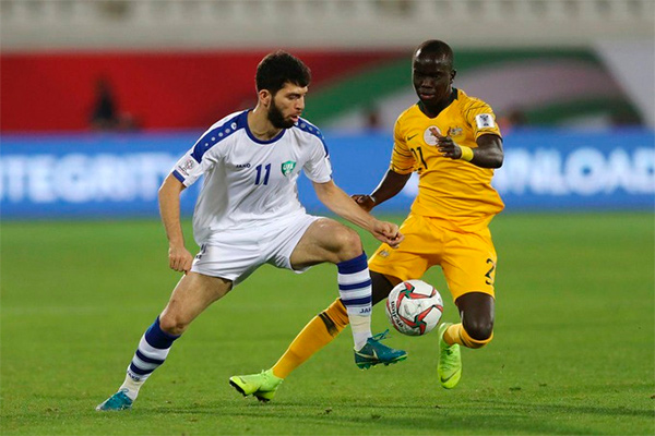 Australia defeats Uzbekistan in a penalty shootout