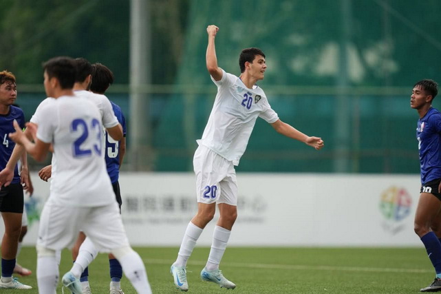 Uzbekistan U-20 defeats Cambodia