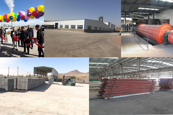 Another project for the production of aerated concrete products was implemented in Tashkent region