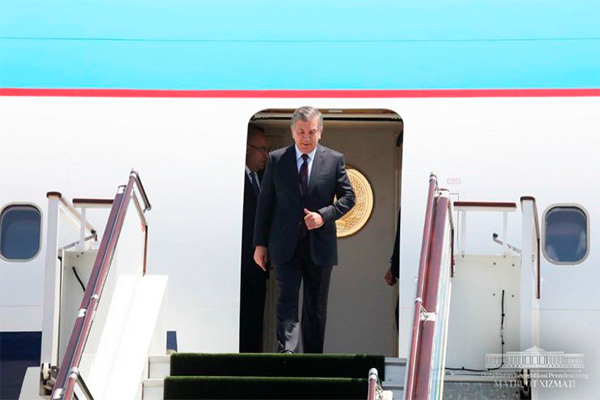 Президент Андижонга келди