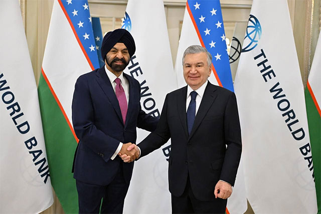 President of Uzbekistan Meets World Bank Group President in New York