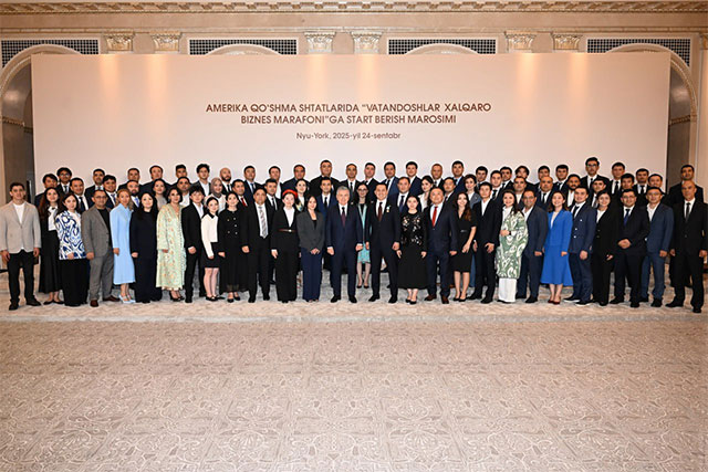 President of Uzbekistan Meets with Compatriots and “El-Yurt Umidi” Scholarship Holders in the United States