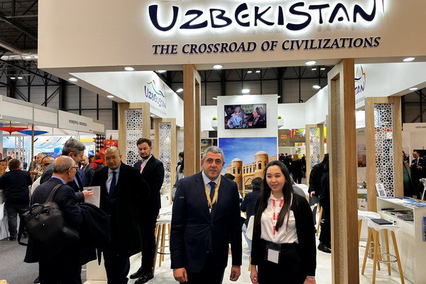 The national stand of Uzbekistan is presented at the international exhibition "FITUR" in Spain
