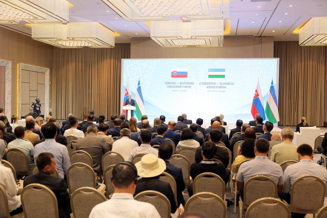 Toshkentda O‘zbekiston – Slovakiya biznes forumi o‘z ishini boshladi