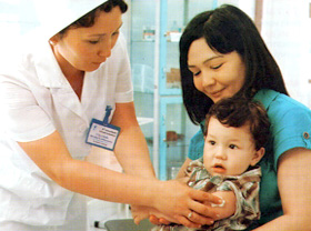 Immunization campaign against measles, rubella kicks off in Uzbekistan