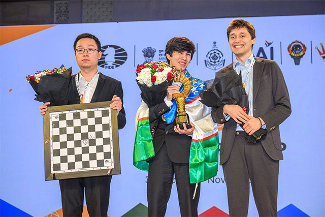 Javokhir Sindarov Awarded the Title of “Honored Athlete of Uzbekistan”