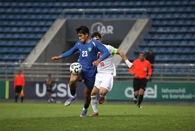Uzbekistan U-17 Draws with Türkiye in Second Friendly Match