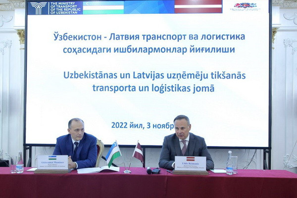 Uzbekistan-Latvia: cooperation in the transport and logistics sector reaches a new level