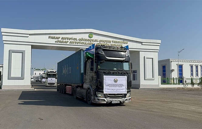 Ўзбекистон Эрон халқига гуманитар ёрдам юборди