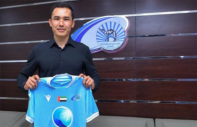 Otabek Shukurov Signs Contract with UAE Club Bani Yas