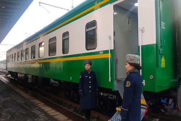 Uzbekiston Temir Yullari presented new passenger coaches