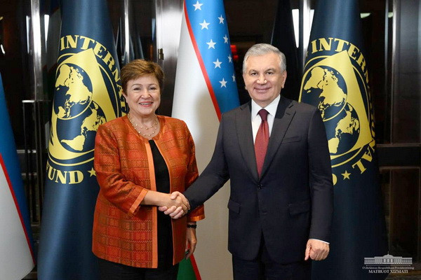 President of Uzbekistan discusses new interaction areas with the IMF Managing Director