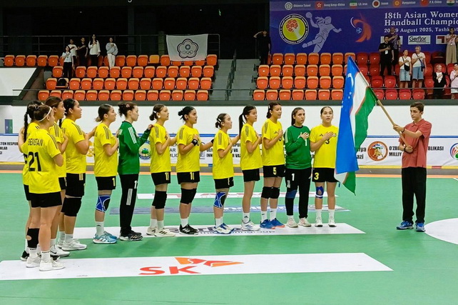 Uzbekistan’s National Handball Team Disqualified from Asian Championship Over Age Violations