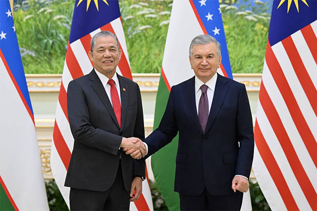 President of Uzbekistan Meets with Deputy Prime Minister of Malaysia