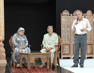 Master of wood carving Ortiq Fayzullaev turns 80