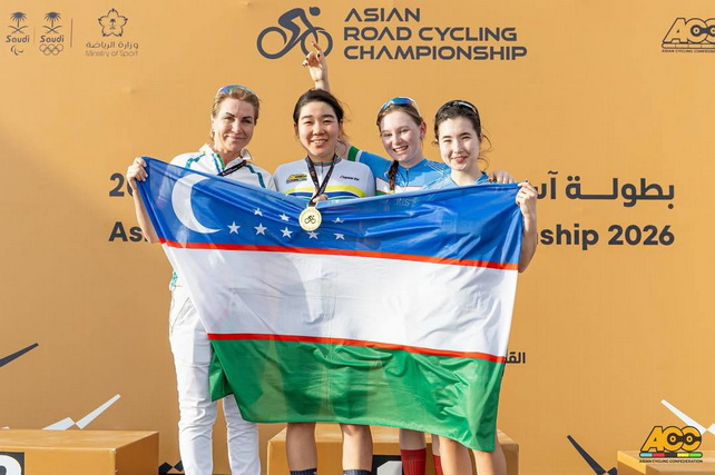 Samira Ismoilova Becomes Asian Road Cycling Champion