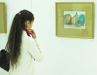 Memorial exhibition of Ikuo Hirayama starts in Tashkent