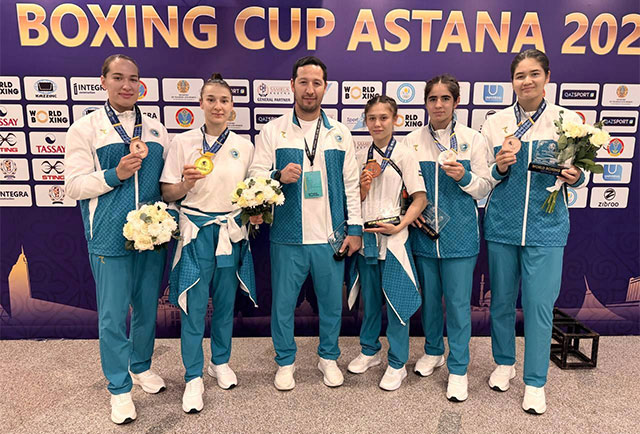 Uzbekistan Women’s National Boxing Team Wins Five Medals at WBO Cup Stage in Astana