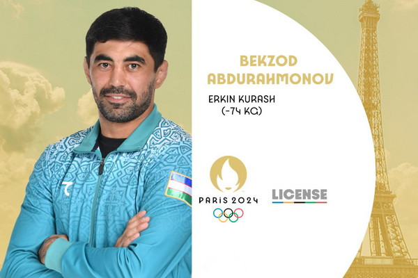 Bekzod Abdurakhmonov also joined the ranks of participants in Paris 2024