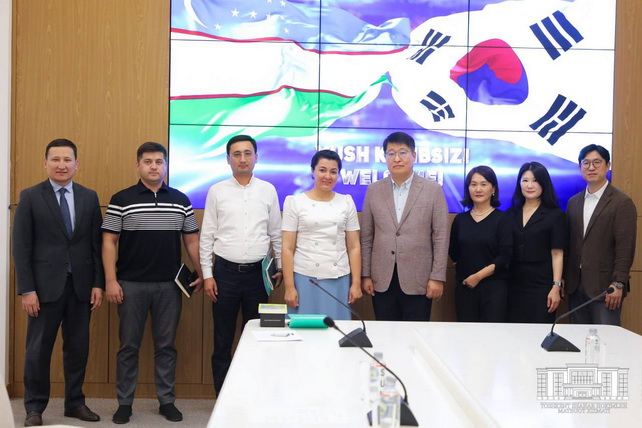 Deputy Mayor of Tashkent Discusses Prospects for Bilateral Partnership with Seoul Delegation