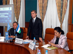 Workshop on microfinance development tendencies and further perspectives held in Tashkent