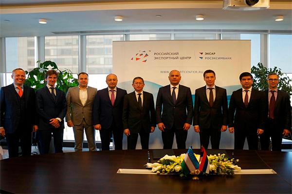 Asaka Bank and Uzpromstroyobank sign loan agreements with EXIAR