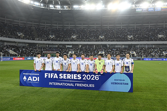 O‘zbekiston termasi FIFA Series 2026™ turnirida g‘olib