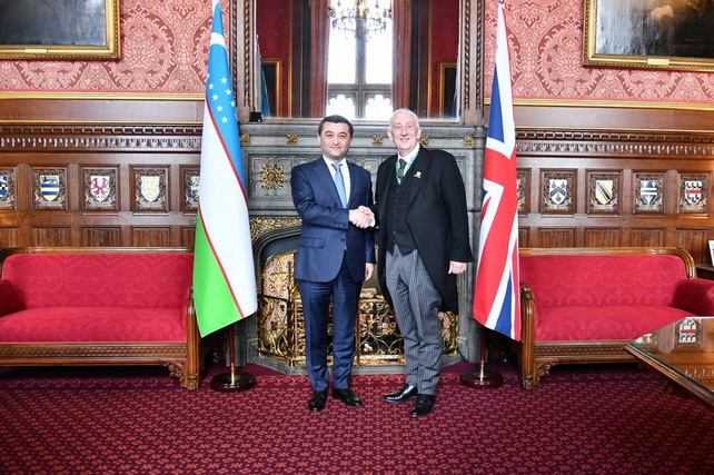 Uzbekistan and the United Kingdom intend to expand interparliamentary dialogue