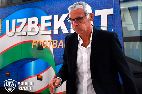 Uzbekistan national team beats Qatar
