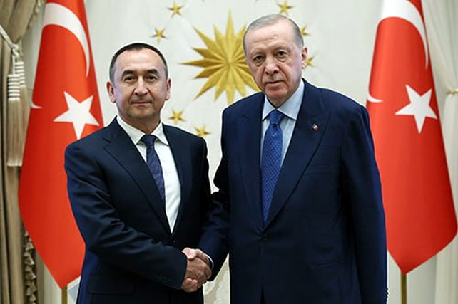 President Erdoğan Receives Uzbekistan’s Ambassador Ilhom Khaydarov